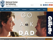 Tablet Screenshot of fathers.com